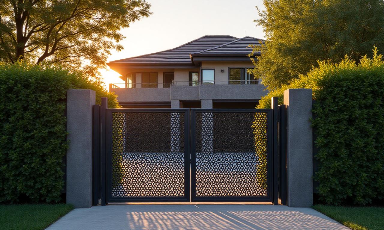 Produzione recinzioni metalliche su misura Roma