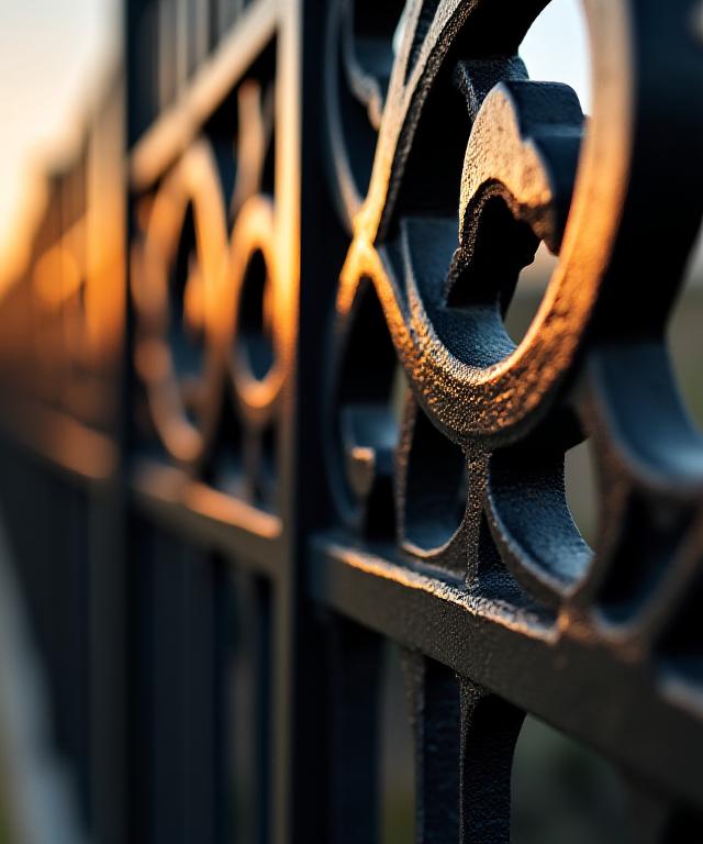 Dettaglio recinzione artigianale